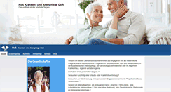 Desktop Screenshot of honorarpflegekraefte.com